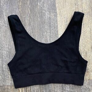 Old Navy Active Seamless Black Sports Bra